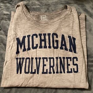 Michigan wolverines shirt